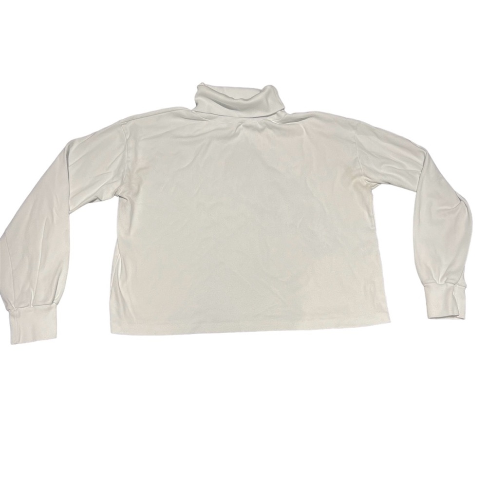Brandy Melville White Turtleneck Top